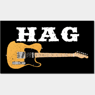 Merle Haggard "HAG" Telecaster Posters and Art